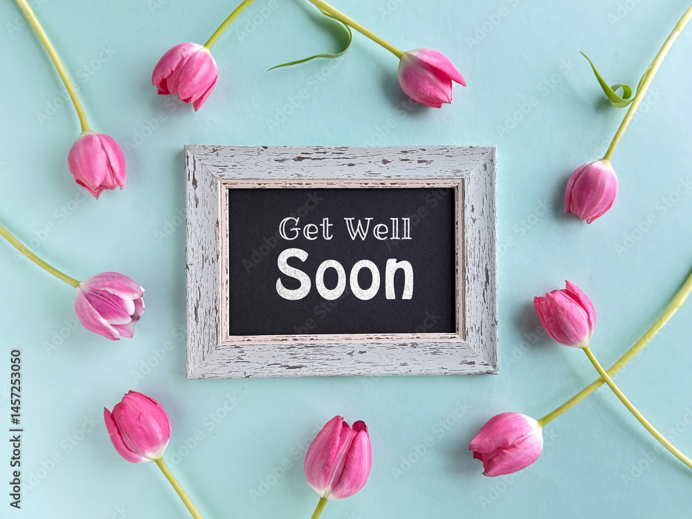Chalkboard with text