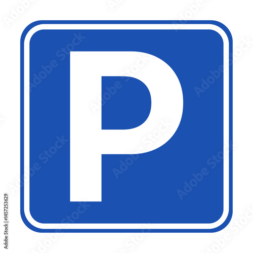 Vector icon set of car parking symbols, including parking spots, signs, and vehicles. Ideal for maps, apps, navigation, transport UI, and urban planning visuals. Transparent background.