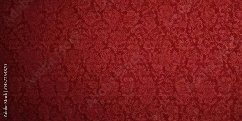 Crimson flocking wallpaper, intricate damask  Vintage aesthetic , traditional, red, elegant