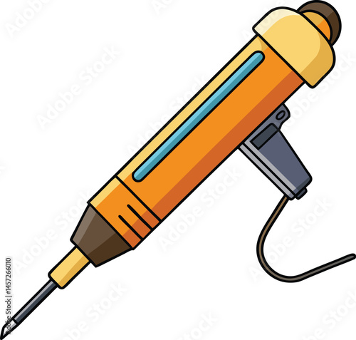 soldering iron vector clipart