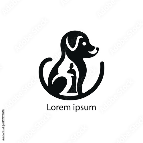 a pet logo on 