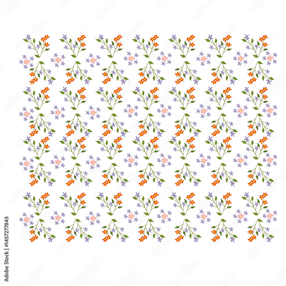 floral pattern white background floral pattern white background