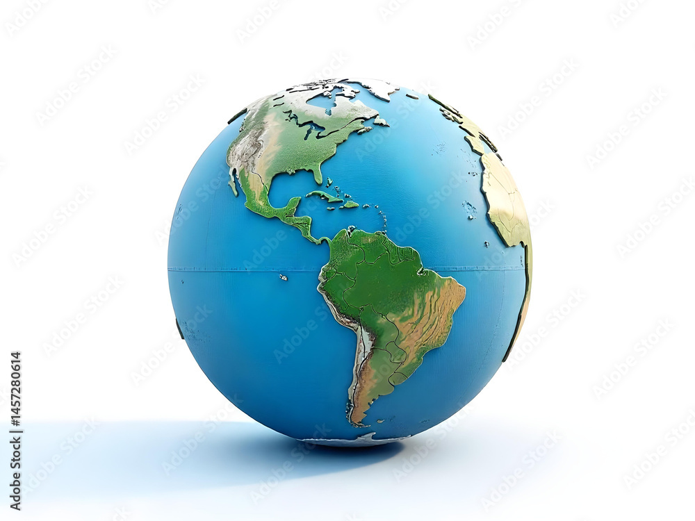 Fototapeta premium earth 3d