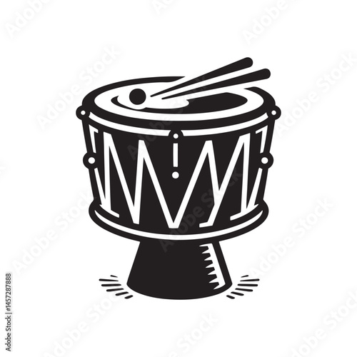 Dynamic Rhythms: A Striking Collection of Talking Drum Vector Silhouettes Capturing the Unique Shape, Expressive Sound, and Cultural Significance of This Iconic African Percussion Instrument.
