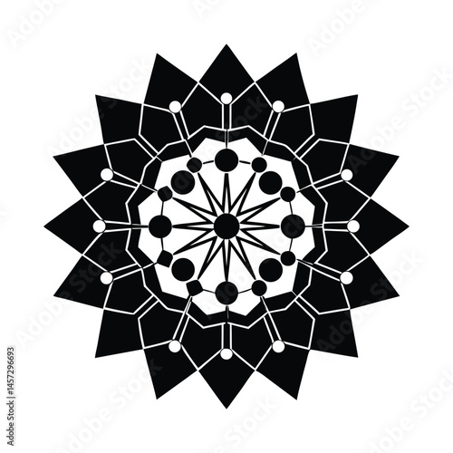Digital Mandala of Polyphenols