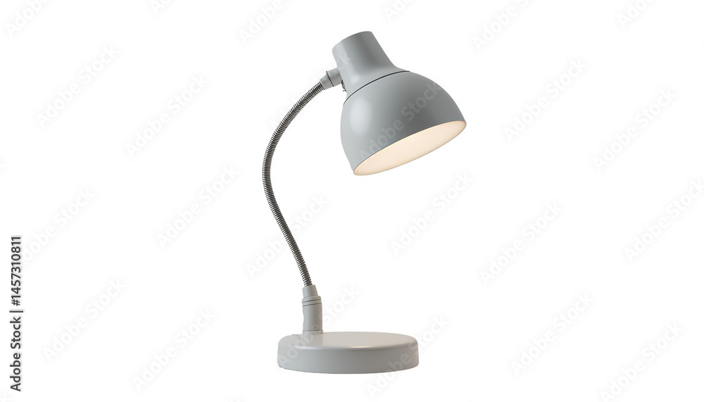 Fototapeta premium desk lamp isolated on transparent background 