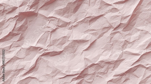 Wallpaper Mural A 4K photo of close-up of textured, pale pink, crumpled paper or clay background. Torontodigital.ca