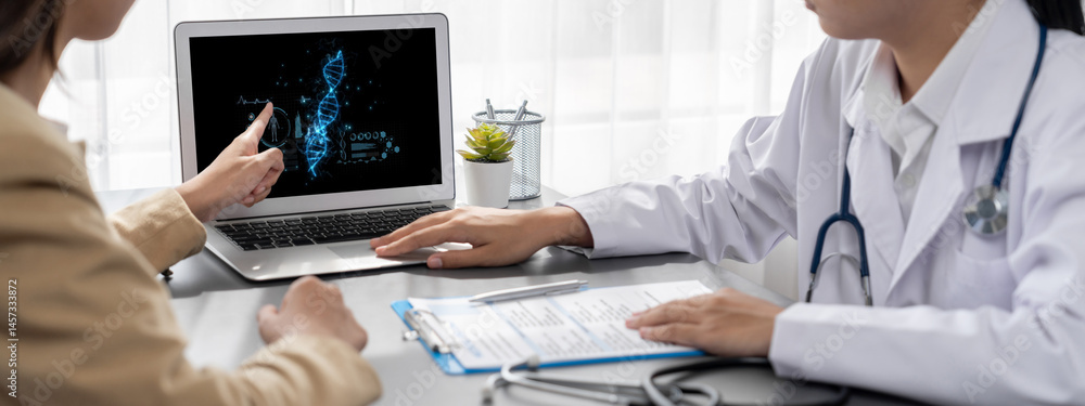 Medical science technology and futuristic healthcare virtual computer software analyze human health and diagnose disease for doctor data and medical research. brisk Medical science technology and futuristic healthcare virtual computer software analyze human health and diagnose disease for doctor data and medical research. brisk