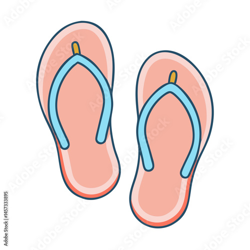 Find summer flip flops beach sandals footwear for vacation travel and pool party fashion style