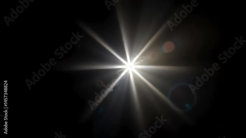 Wallpaper Mural Bright Starburst Light Rays Flare Overlay for Design Projects Torontodigital.ca