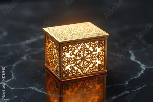 Obraz na płótnie Eid al-Adha Gift Box Radiance w salonie