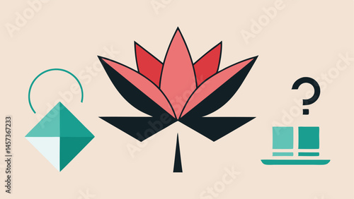 Cultural Icons Overlaid with Fashion Cultural icon symbols like a lotus flower or origami crane overlaid with fashion logos questioning the intention behind their use in fashion