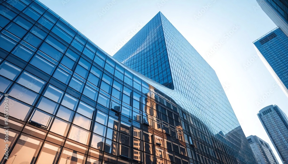 Naklejka premium modern office building