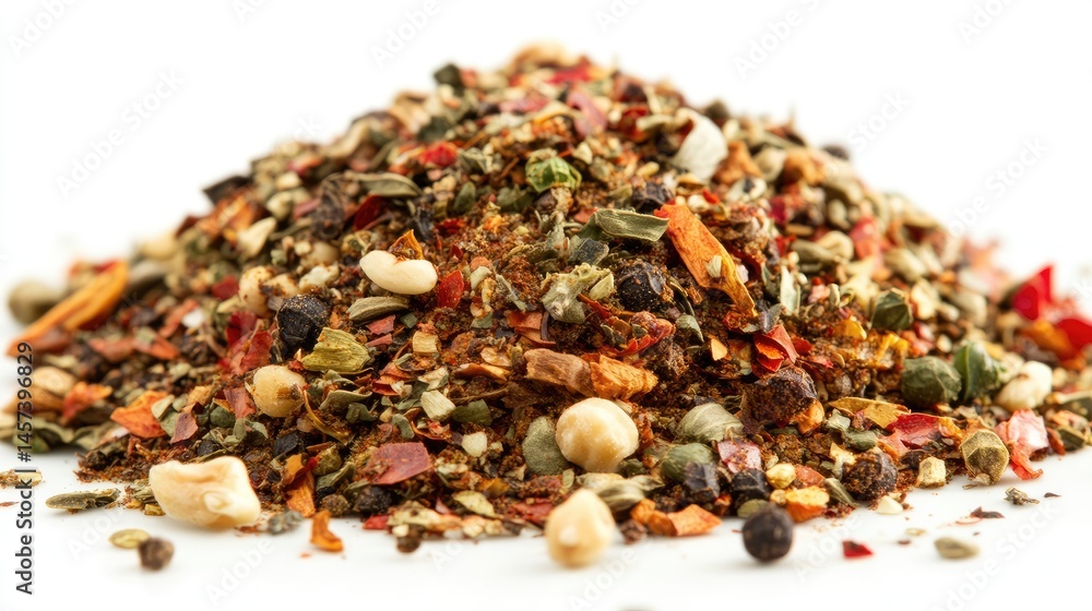 A special spice blend containing seven unique seasonings, adding depth and flavor to a variety of dishes A special spice blend containing seven unique seasonings, adding depth and flavor to a variety of dishes