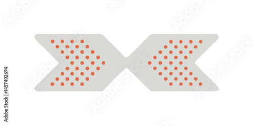 Red dotted arrow symbols pointing outward