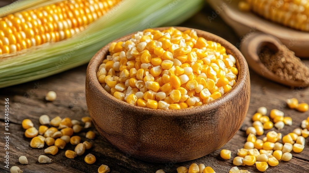 CORN SPRINKLE, a tassel obtained from corn seeds, added to soups, salads, and desserts, rich in fiber CORN SPRINKLE, a tassel obtained from corn seeds, added to soups, salads, and desserts, rich in fiber