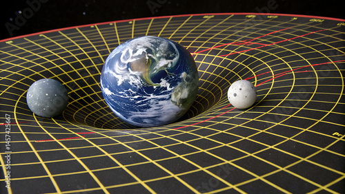 planet earth and space