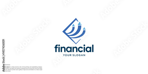Free Download Business and finance logo vector inspiration. - GFXLoad