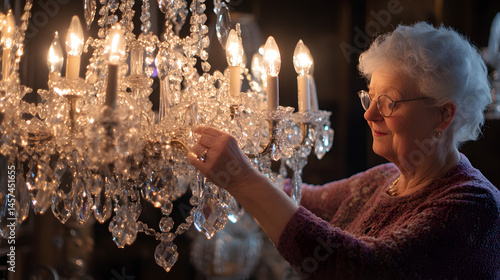 Wallpaper Mural Kissing the Light: One Woman’s Chandelier Romance Torontodigital.ca