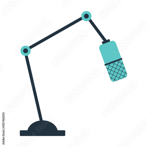 Podcast Tools including Microphones, laptops, Headphones, and Recording Equipment