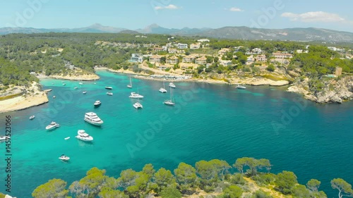 BLUE SEA SPAIN MAGALUF MALLORCA BEACH