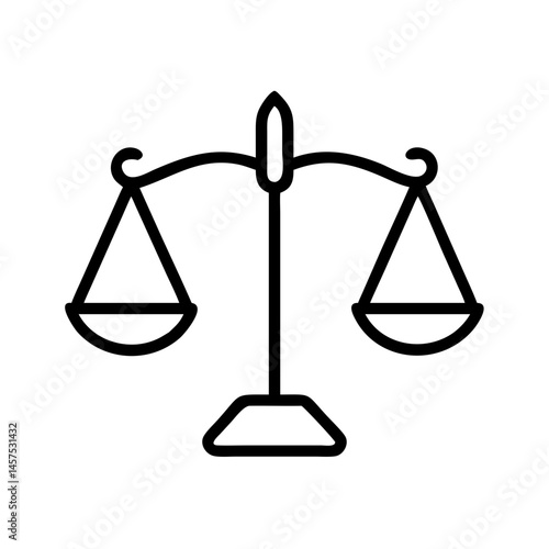 Scales of justice symbolizing balance and fairness