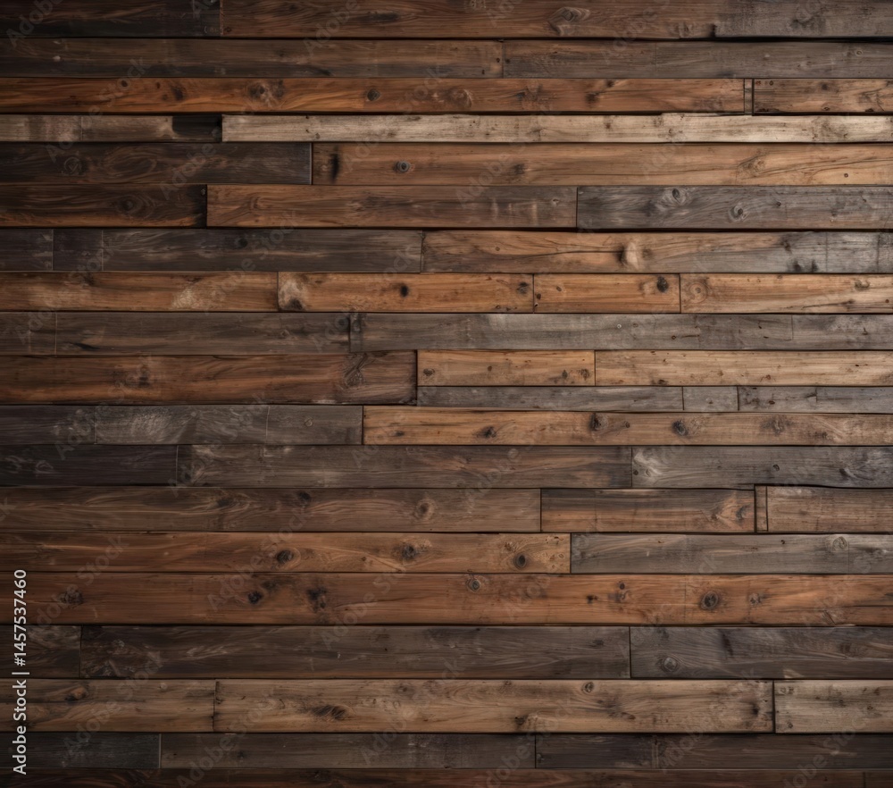 Rustic reclaimed wood wall, rich texture, varying tones , interior design, home decor, beige Rustic reclaimed wood wall, rich texture, varying tones , interior design, home decor, beige