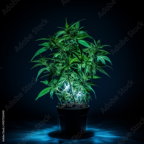 green plant in a pot