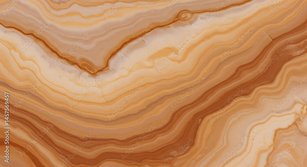 Elegant Onyx Stone: Warm Brown and Beige Swirls Elegant Onyx Stone: Warm Brown and Beige Swirls