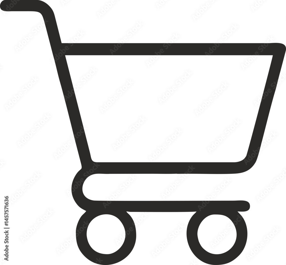 Minimal Shopping Cart Icon in Black Outline Style for E-Commerce Interfaces, Retail App UI, and Online Store Navigation Design SVG Transparent Background Minimal Shopping Cart Icon in Black Outline Style for E-Commerce Interfaces, Retail App UI, and Online Store Navigation Design SVG Transparent Background