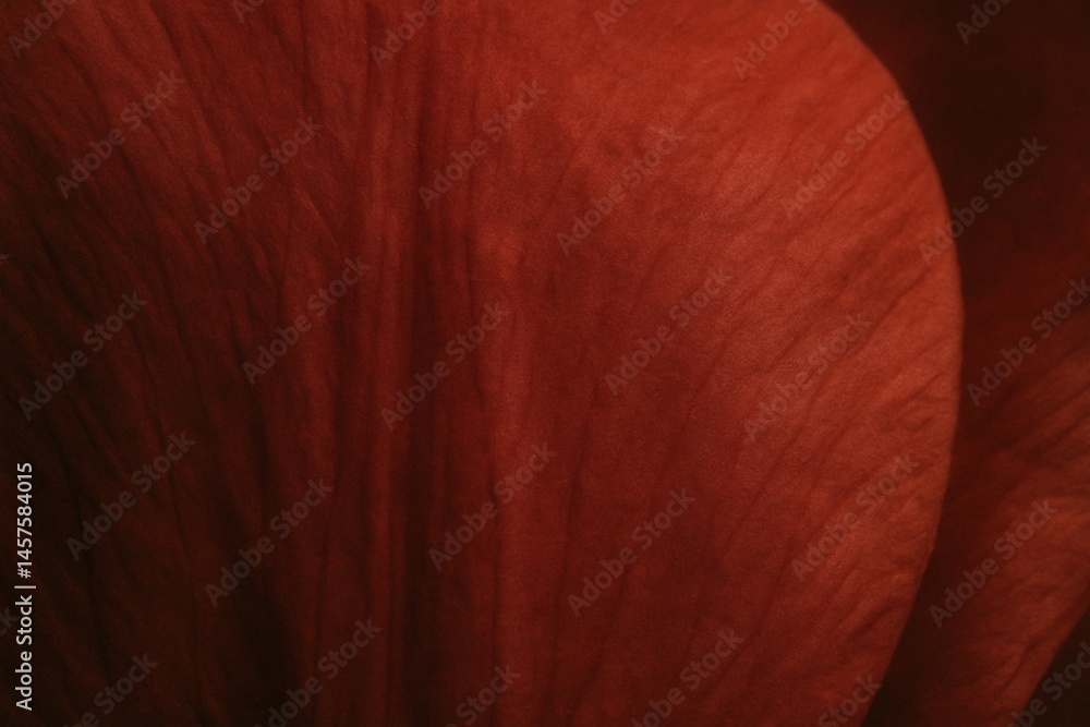 tulip petal texture closeup with soft red macro details for abstract background