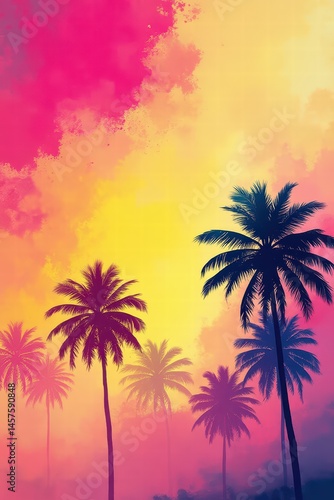 palm tree silhouette