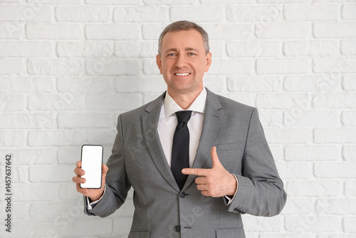 Portrait of mature business...