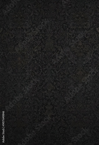 Dark, elegant gothic damask wallpaper pattern  Intricate seamless design with dark motifs , damask, damask pattern