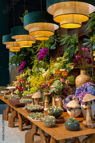 flor, ajardinar, flor, planta, natureza, panela, condecoração, flor, primavera, vaso, verão, desabrochado, gerânio, jardim, flora, mercado, buquê, cor-de-rosa, planta, floral, vaso, muro, colorido, em