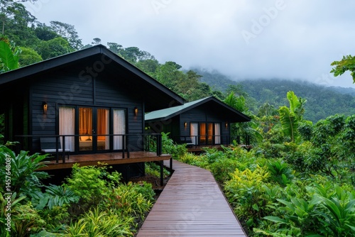 Eco-friendly rainforest lodge embraces sustainable tourism with innovative design