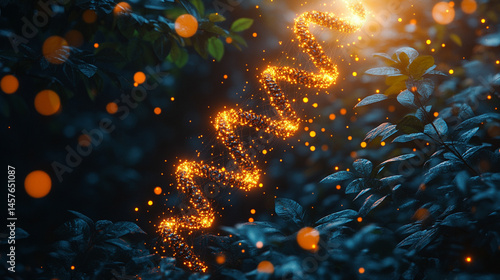 Close-up macro of a nanotechnology molecular fiber reveals intricate structure and interconnections, symbolizing innovation in advanced science, material engineering, biotechnology, and medicine.

