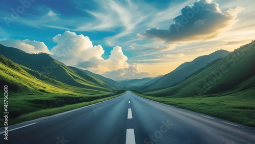 Wallpaper Mural Chasing Light Through the Green Veil Torontodigital.ca