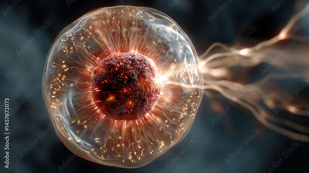 A glowing electric plasma portal pulses with vibrant energy in a dark void, symbolizing futuristic technology, dimensional gateways, and the unknown power of science and imagination.