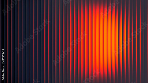 Summer heat glows through fractal glass. Vivid sunset gradient radiates warmth and energy. Bright summer sunset captured in glowing glass lines. Fractal glass design with sunset magic and golden light