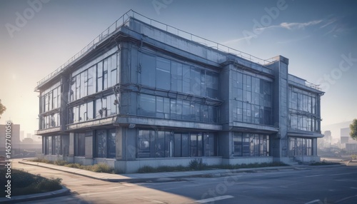 Wallpaper Mural Blueprint photo effect; technical building drawing ,  geometric,  drawing,  engineering drawing Torontodigital.ca