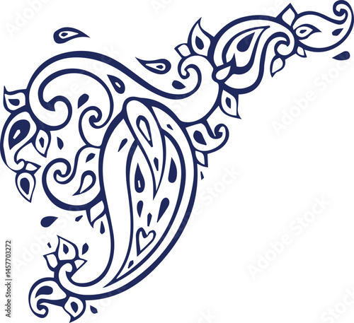 Beautiful flower art and mandala vector design