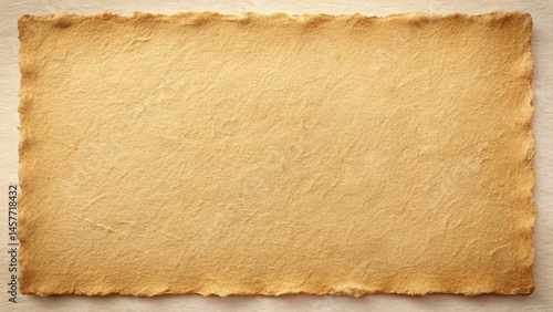 Handcrafted Paper Texture Background: Rustic Beige Craft Paper Concept Art