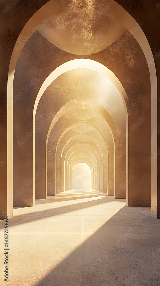 Golden Archway Corridor Golden Archway Corridor