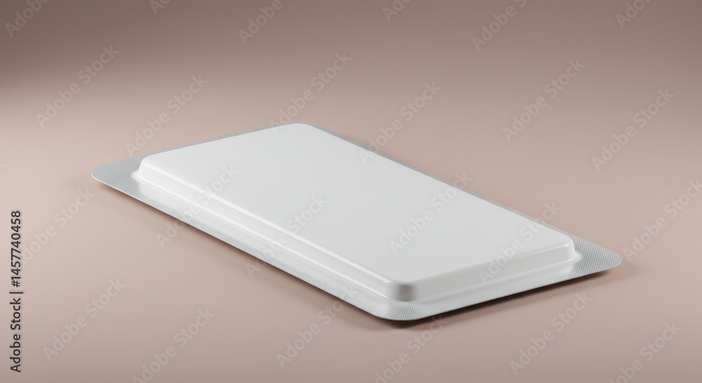White Plastic Tray White Plastic Tray