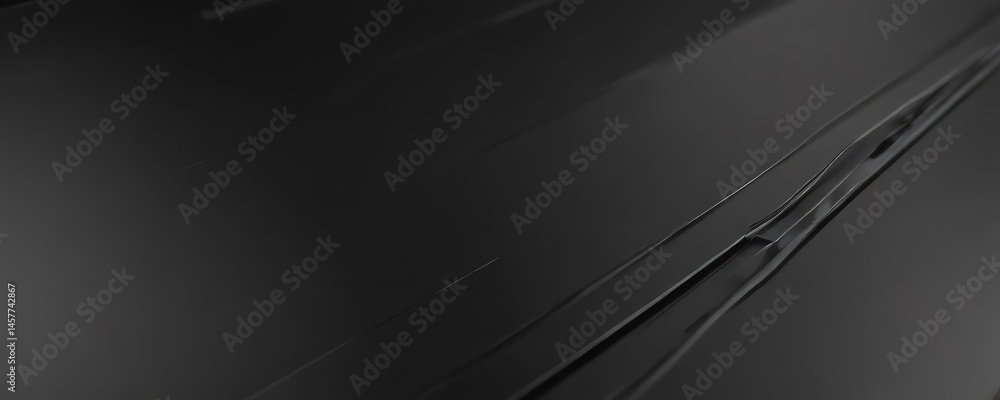 custom made wallpaper toronto digitalSleek black aluminum panel, sharp reflections, bright, background, reflective