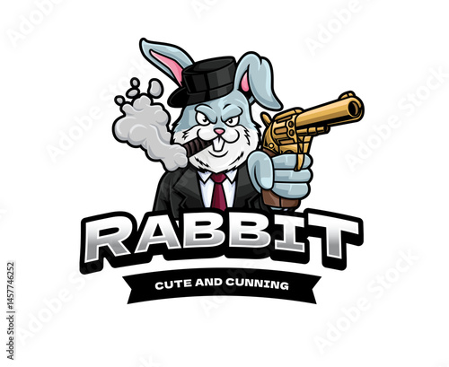 Rabbit Mascot Design