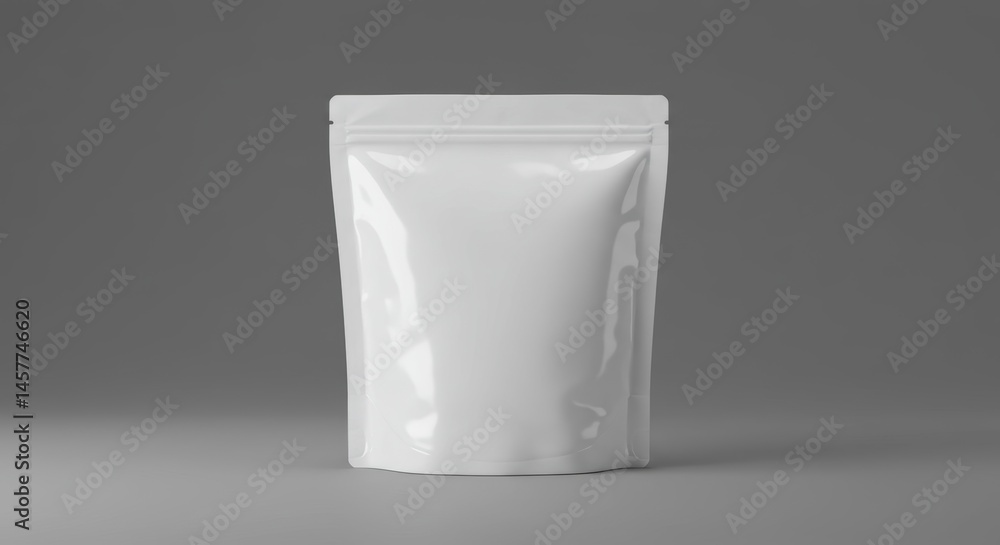 White Stand-up Pouch White Stand-up Pouch