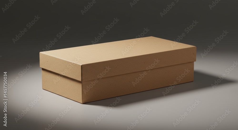 Simple Brown Cardboard Box Simple Brown Cardboard Box