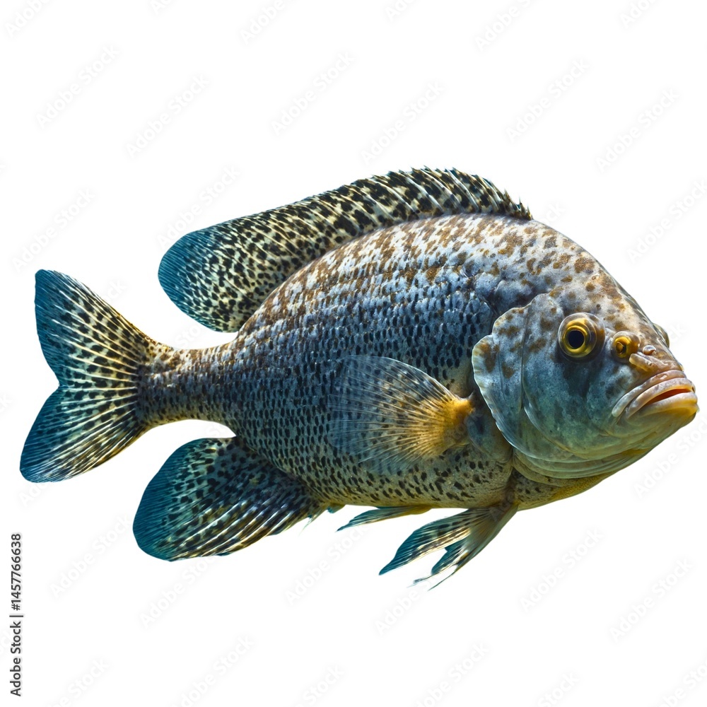 Naklejka premium Tilapia’s Gentle Flow